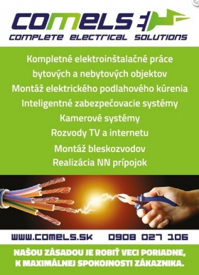 Kompletné elektroinštalačné riešenia 